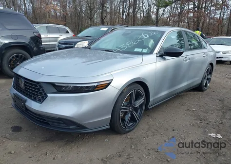 2025 Honda Accord Hybrid Sport из США, поврежденный, VIN 1HGCY2F56SA080309